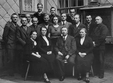Historisches Foto der Familie Sander