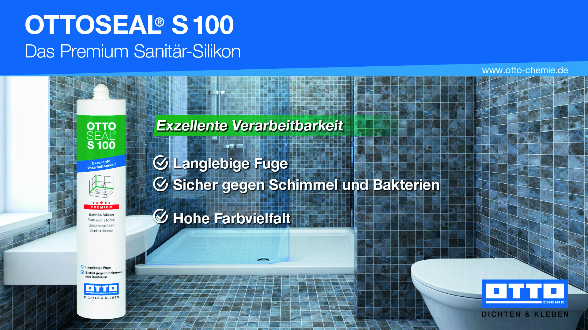 OTTOSEAL S100 Premium-Sanitär-Silikon – Bild 2
