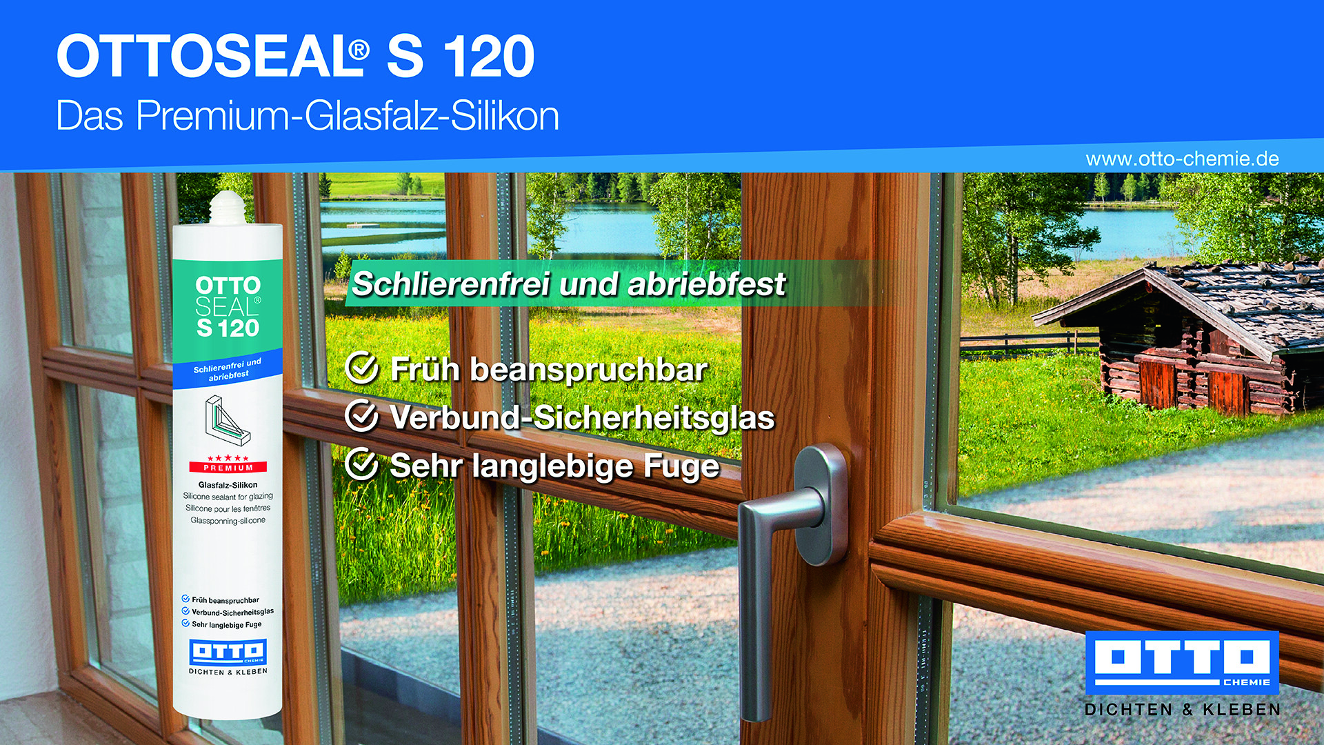 OTTOSEAL S120 Premium-Glasfalz-Silikon – Bild 2