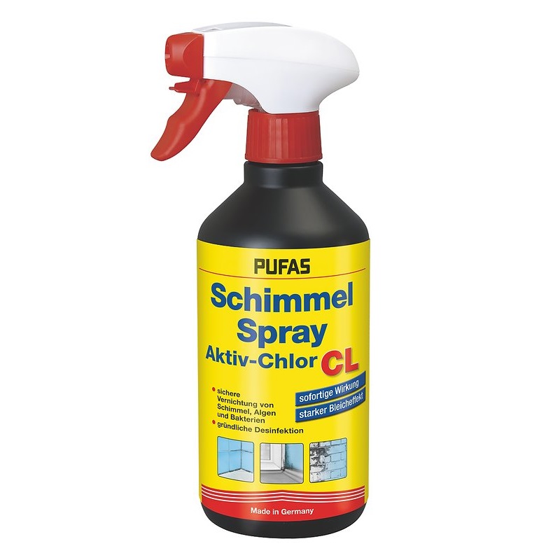 PUFAS Schimmel-Spray Aktiv-Chlor CL