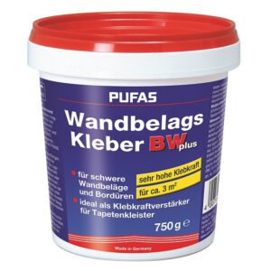 PUFAS Wandbelags-Kleber BW plus