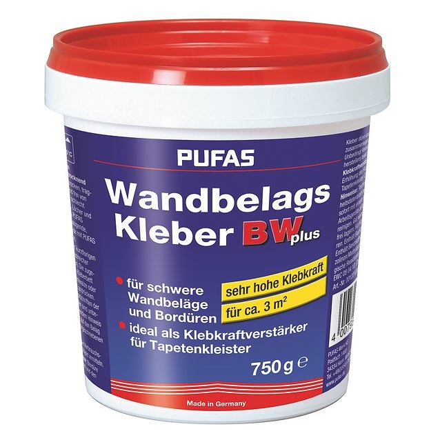 PUFAS Wandbelags-Kleber BW plus