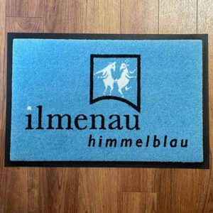 Schmutzfangmatte Ilmenau Himmelblau, 40x60cm