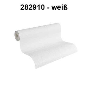 A.S. Création Papiertapete - Rauputz-Optik weiß (282910)