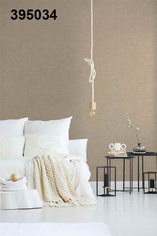 A.S. Création Vliestapete - Uni beige, creme (395034) - Restposten (2 Rollen) – Bild 4