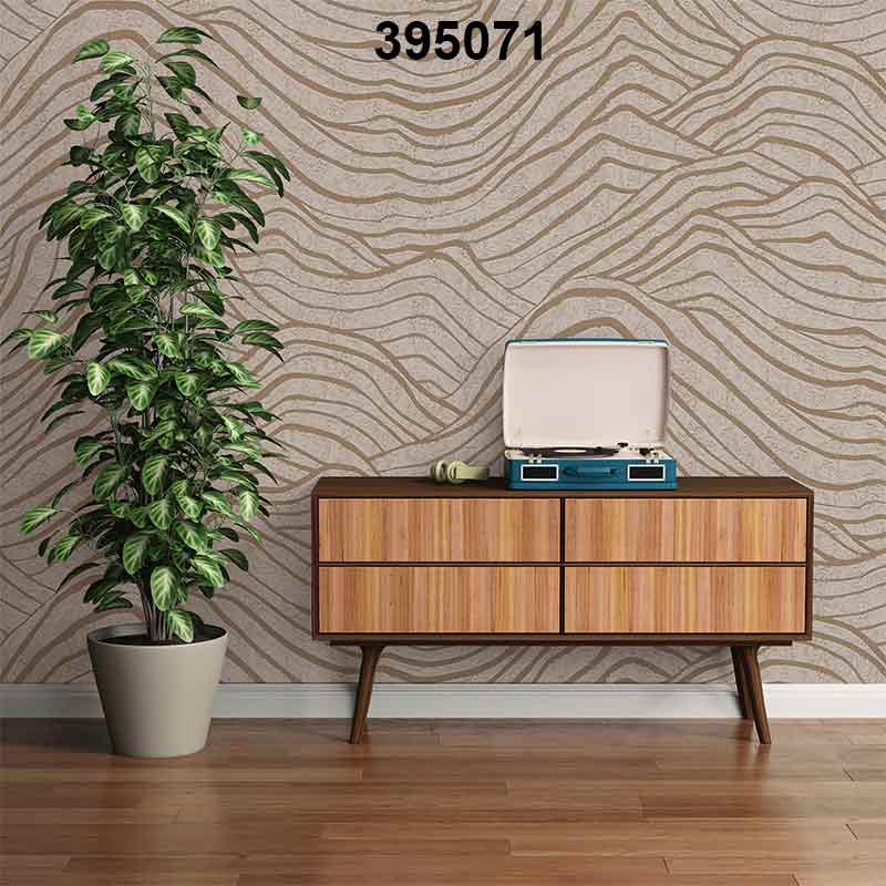 A.S. Création Vliestapete - Wellen-Motiv beige, creme, metallic (395071) – Bild 4