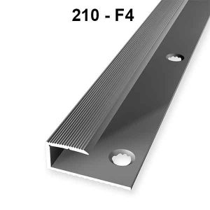 Küberit Einschubprofil 210 – für Beläge von 7,2 – 8,2mm Stärke, 2,7m