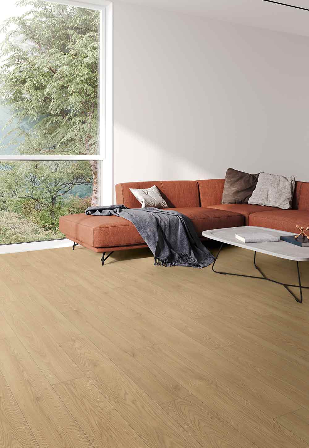 Kronospan "Silk Cornforth Oak", Schiffsboden, K639, 7+1mm, Restposten – Bild 2