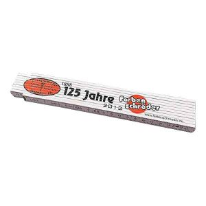Zollstock 125 Jahre Farben Schröder