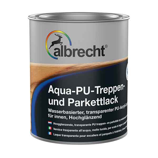 Albrecht Aqua-PU Treppen- und Parkettlack