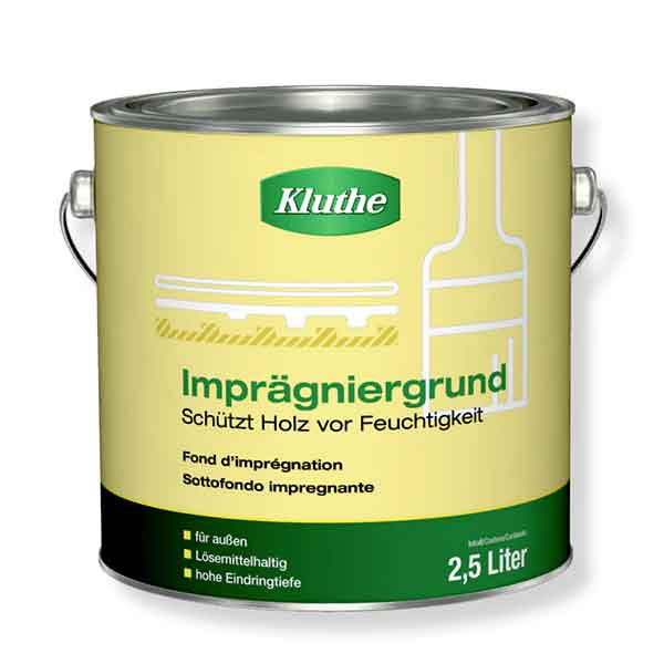 Eine 2,5l-Dose Kluthe Impreägniergrund