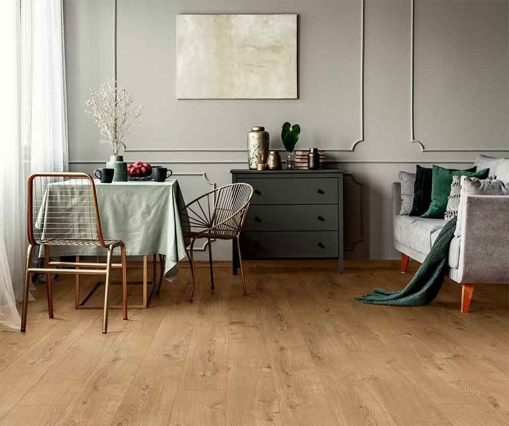 Kronospan "Sherwood Oak", Landhausdiele, 8mm, V4, Super Natural – Bild 2
